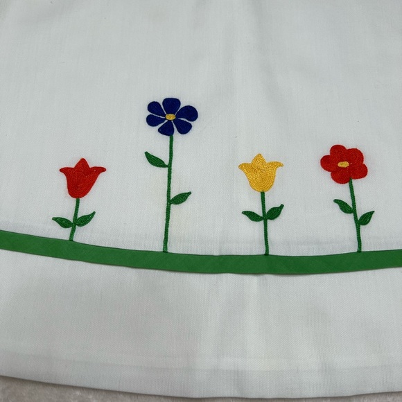 Vintage GRACE Girls Toddler Embroidered Dress Sz 5 - Picture 2 of 6